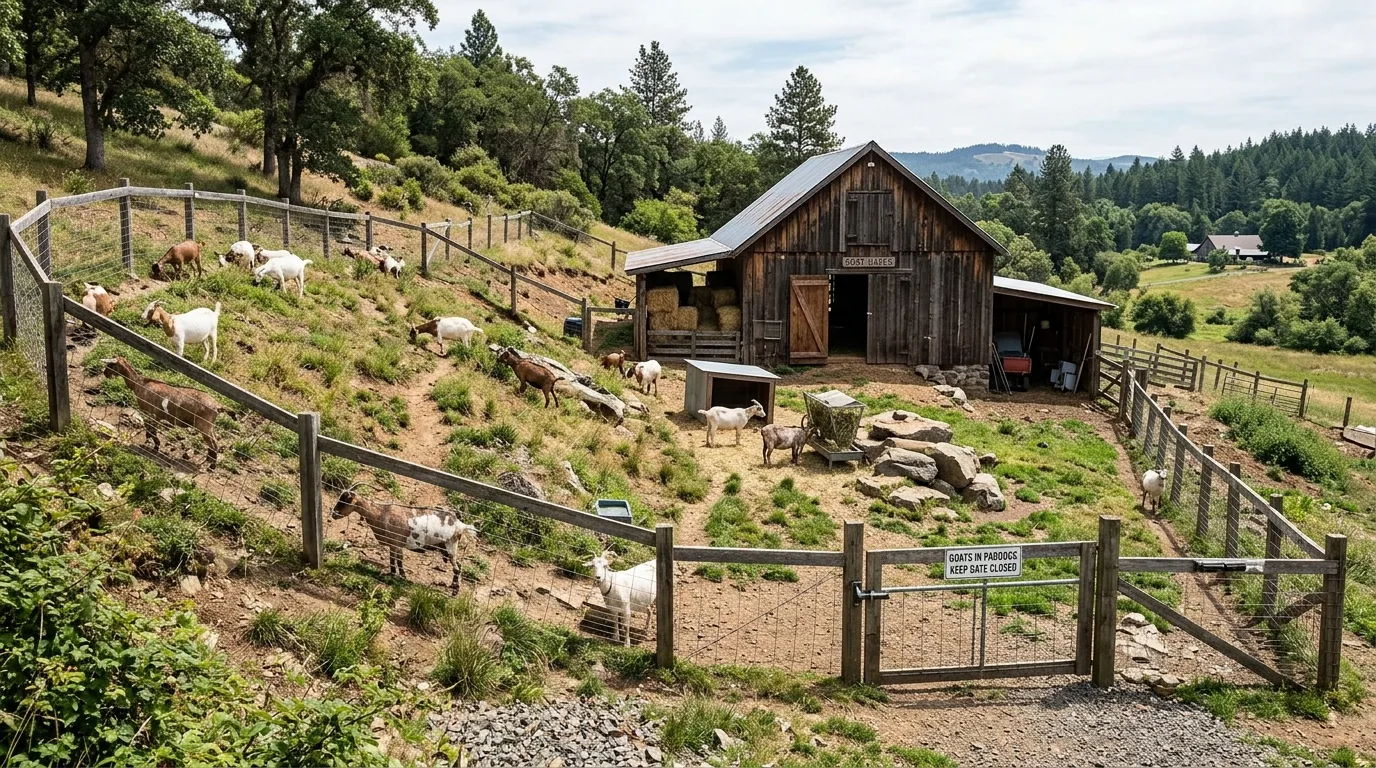 Sloped Terrain Enclosure